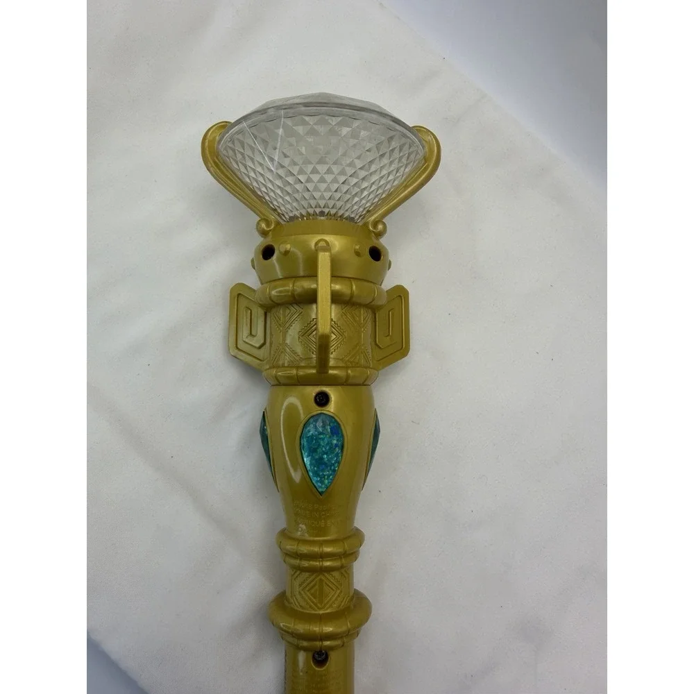 Disney Elena Of Avalor Movie Magical Sceptor of Light Sounds Tested Wand Jakks